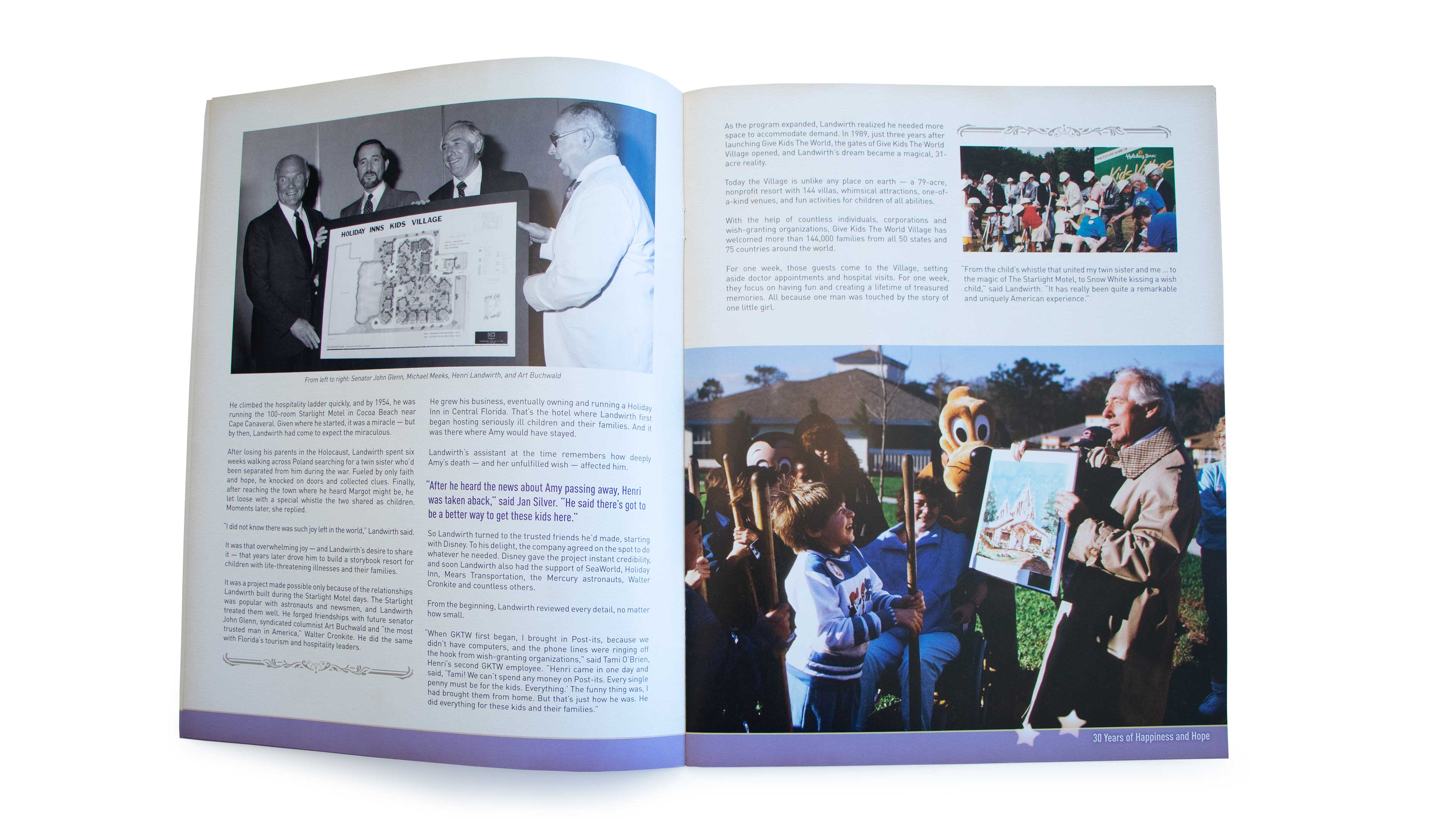 Miracles and Memories 30th Anniversary Edition Spread