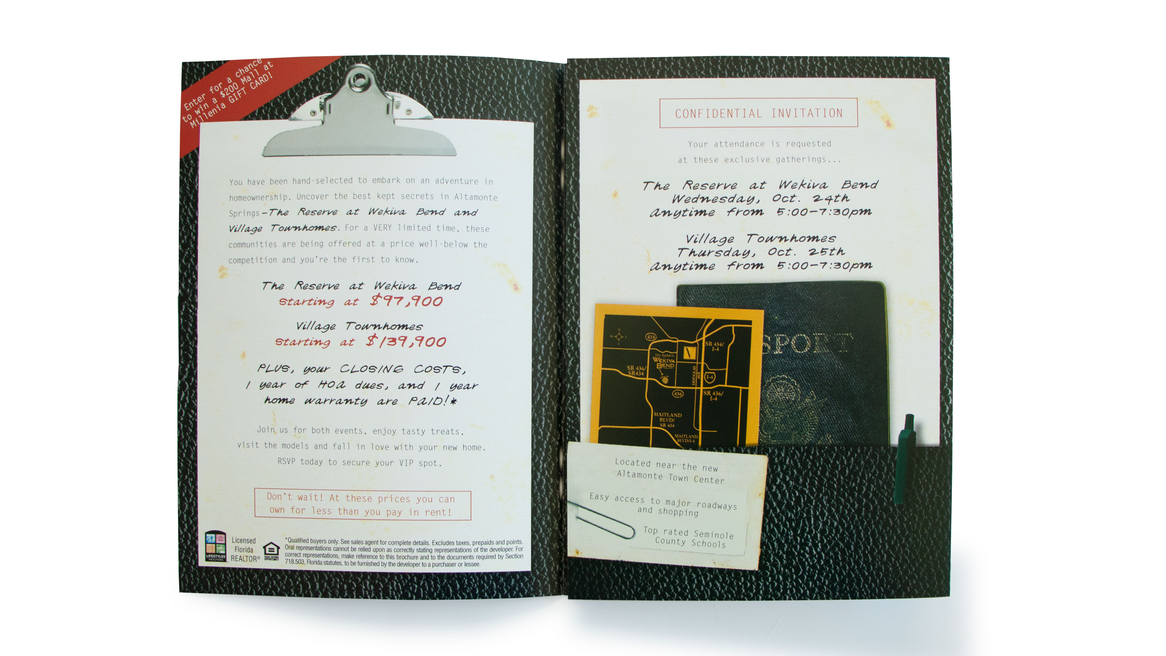 Top Secret Inside Fold