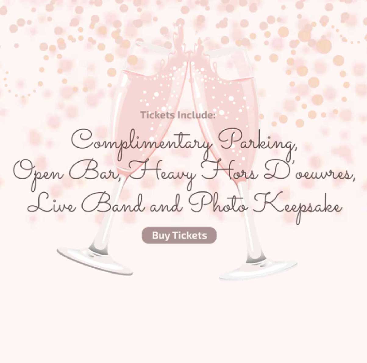 Bubbly and Blue Jeans Event Website